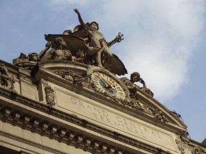 Outside Grand Central Station