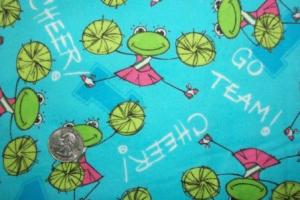 Frog fabric