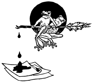 frog and quill