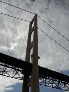 Photo by Vicky Lorencen Mackinaw Bridge, Michigan
