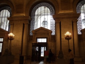Photo by Vicky Lorencen New York Public Library