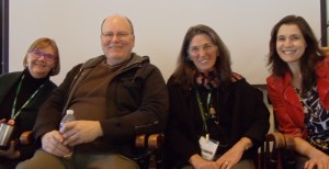 Kathi Appelt, David Macinnis Gill, Dana Walrath, Joy Peskin Photo by Vicky Lorencen