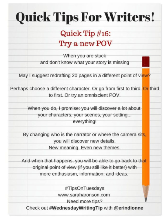 SarahAronsonWritingTip